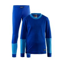Комплект термобелья CRAFT BASELAYER JR. BLUE