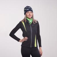 Жилет разминочный Nordski Jr.Active Black/Lime/18
