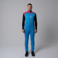 Жилет разминочный Nordski Premium Blue/Red