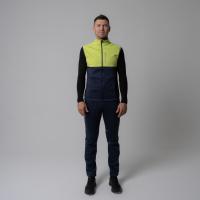 Жилет разминочный Nordski Premium Green/Blueberry