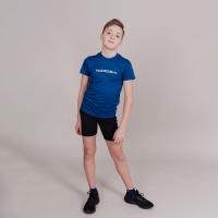 Шорты обтягивающие Nordski Premium Jr. Run Black/Blue