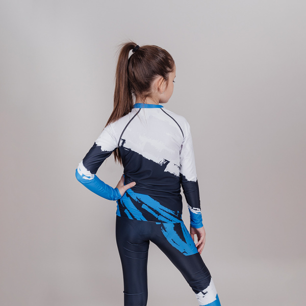 Гоночный костюм Nordski Jr.Premium Deep Blue/White