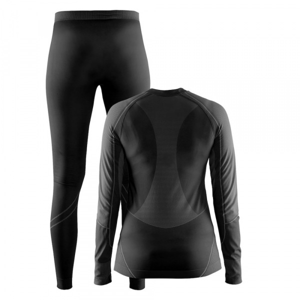 Комплект женского термобелья CRAFT SEAMLESS ZONE BLACK