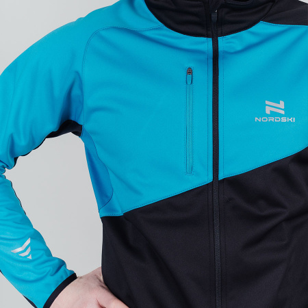 Разминочный костюм Nordski Premium Blue/Black
