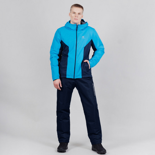 Утепленный костюм Nordski Base Light Blue/Black Iris