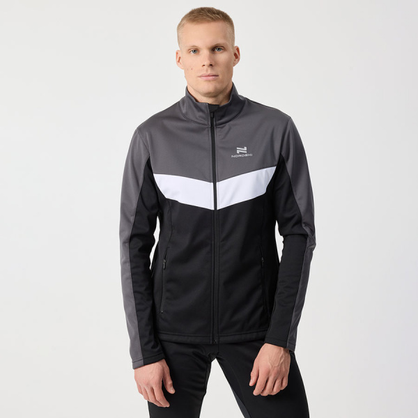 Разминочный костюм Nordski Base Grey/Black