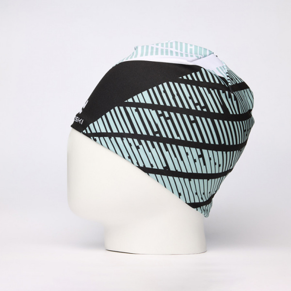 Гоночная шапка Nordski Jr. Heat Black/Ice Mint