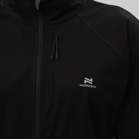 Тренировочная куртка Nordski Race Black/White