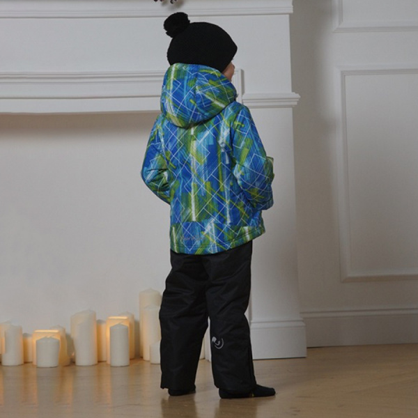 Утепленный костюм Nordski  Kids City Blue/Lime/Black/18
