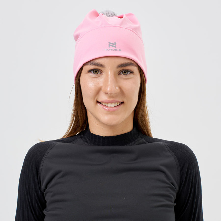 Тренировочная шапка Nordski Train Candy Pink