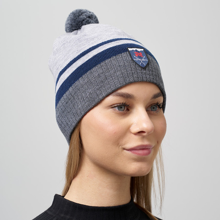 Шапка Nordski Move Grey/Black