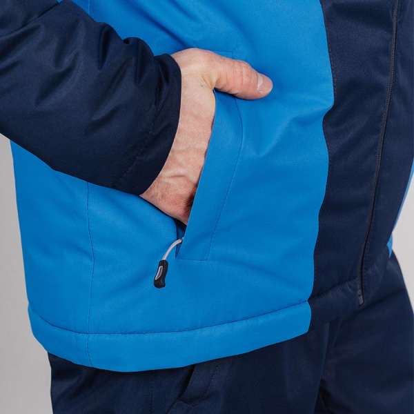 Утепленная куртка NORDSKI Base black iris/blue