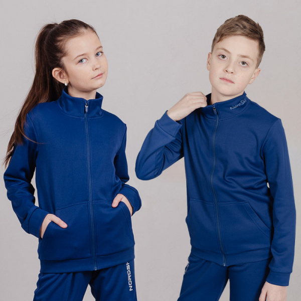 Толстовка Nordski Jr. Zip Navy/18