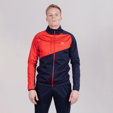 Разминочный костюм Nordski Premium Blueberry/Red