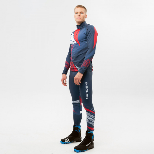 Гоночный костюм Nordski Heat Blue/Red