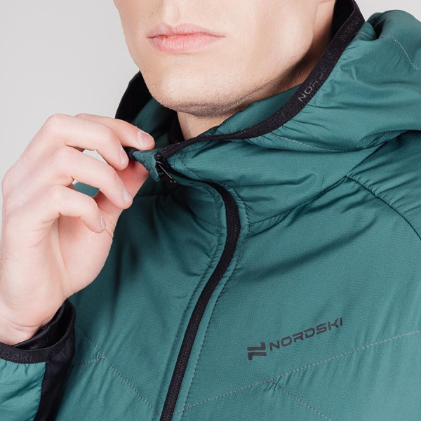 Куртка Nordski Hybrid Warm Alpine Green/Black
