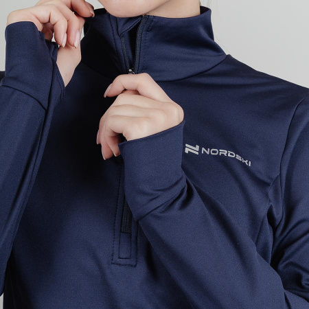 Лонгслив Nordski Warm Blueberry W