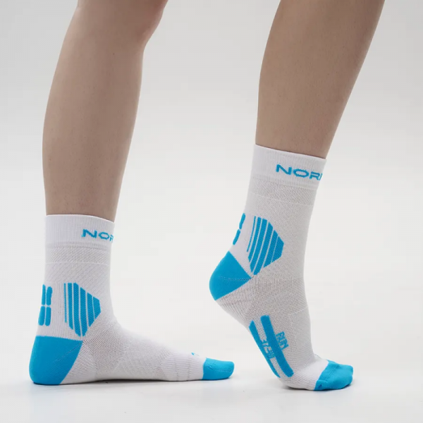 Носки Nordski Run All year White/Light Blue