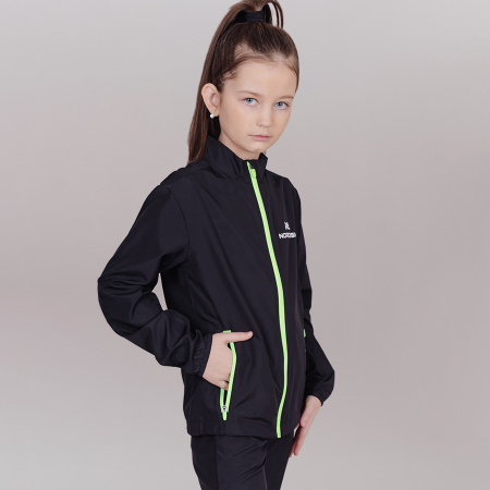 Ветровка Nordski Jr. Motion Black/Yellow Q