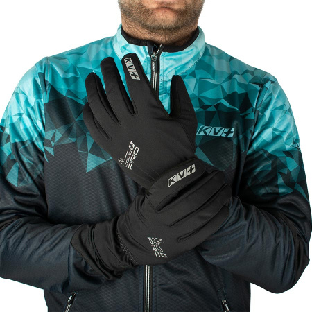 Перчатки KV+ COLD PRO cross country gloves black