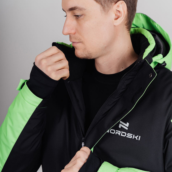 Горнолыжная куртка NORDSKI Extreme black/lime