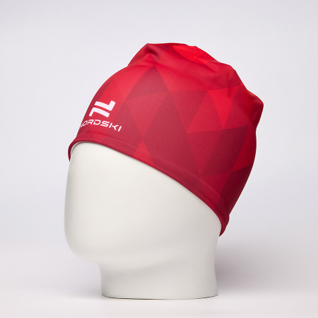 Гоночная шапка Nordski Jr. Race Red