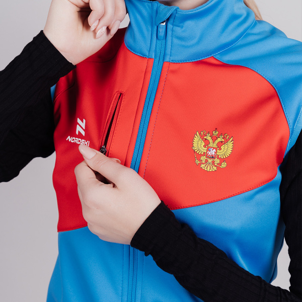 Жилет разминочный Nordski Jr.Premium  National