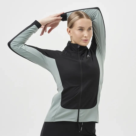 Тренировочная куртка Nordski Race Black/Ice Mint W