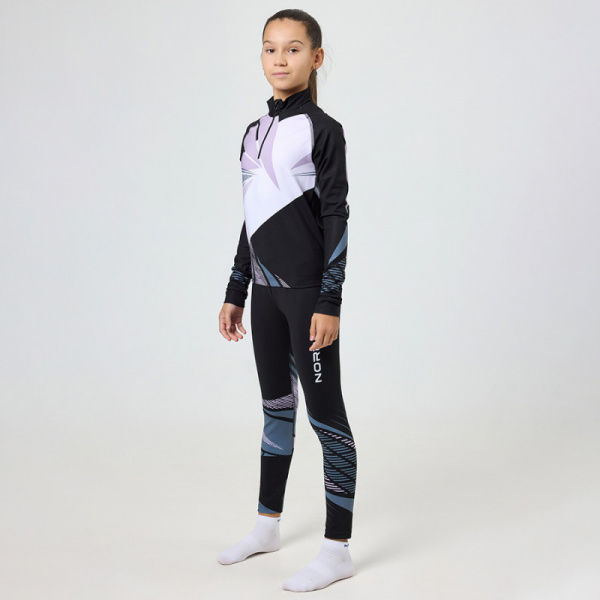 Гоночный костюм Nordski Jr. Heat Black/Lavender