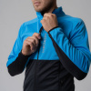 Разминочная куртка Nordski Premium light blue/black