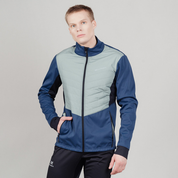 Куртка Nordski Hybrid Pro Blue/Ice Mint