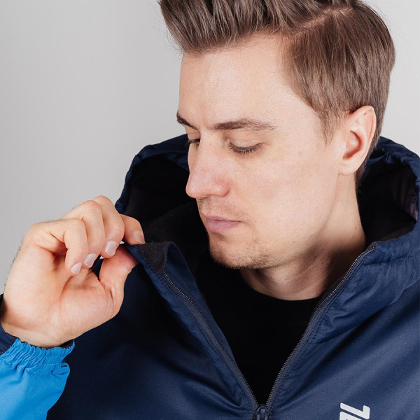 Утепленная куртка NORDSKI Base black iris/blue