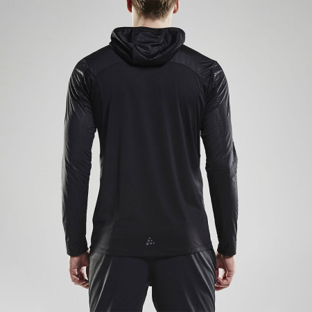 CRAFT SHADE LS HOOD M BLACK
