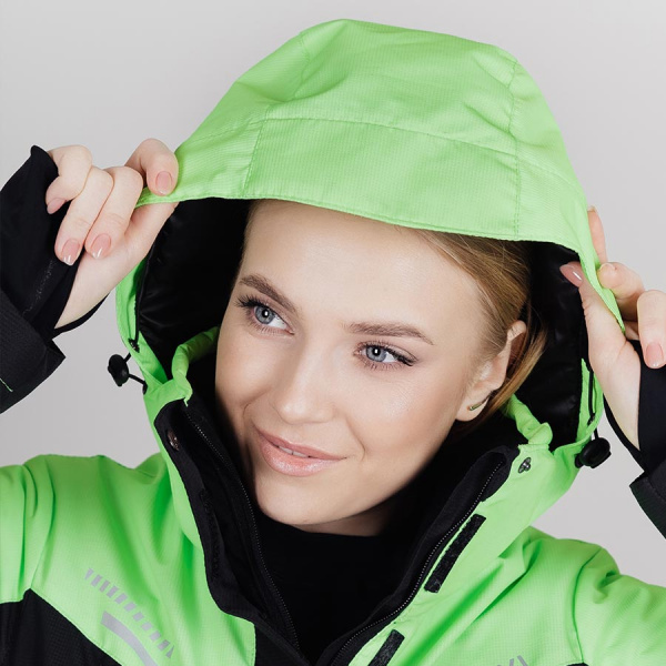 Горнолыжная куртка NORDSKI Extreme black/lime W