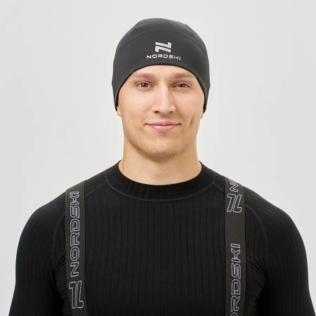 Тренировочная шапка Nordski Core Black