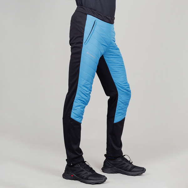 Брюки Nordski Hybrid Warm Light Blue/Black