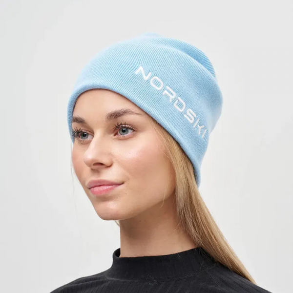 Шапка Nordski Embroidery Aqua