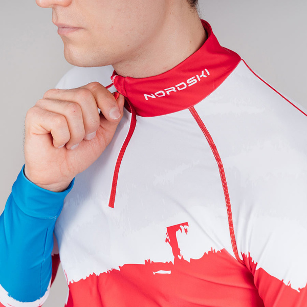 Гоночный костюм Nordski Jr.Premium Red Rus