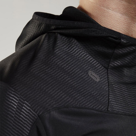 CRAFT SHADE LS HOOD M BLACK