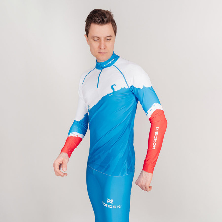 Гоночный костюм Nordski Premium Blue Rus Q