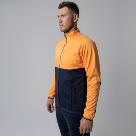 Разминочная куртка Nordski Premium Orange/Blueberry