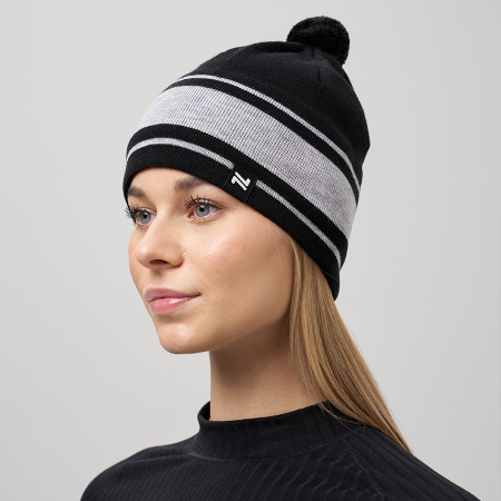 Шапка Nordski Tone Stripe Black