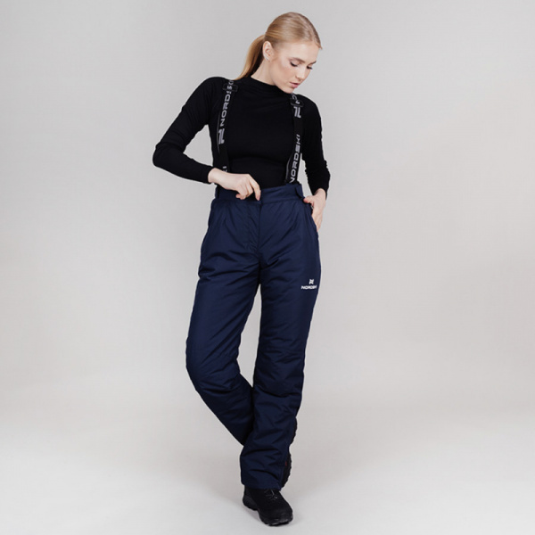 Утепленные брюки NORDSKI Mount dark blue W