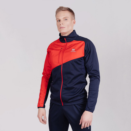 Разминочный костюм Nordski Premium Blueberry/Red