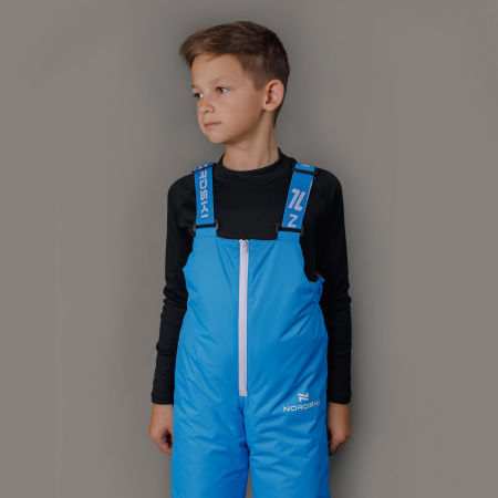 Утепленные брюки Nordski Kids Blue