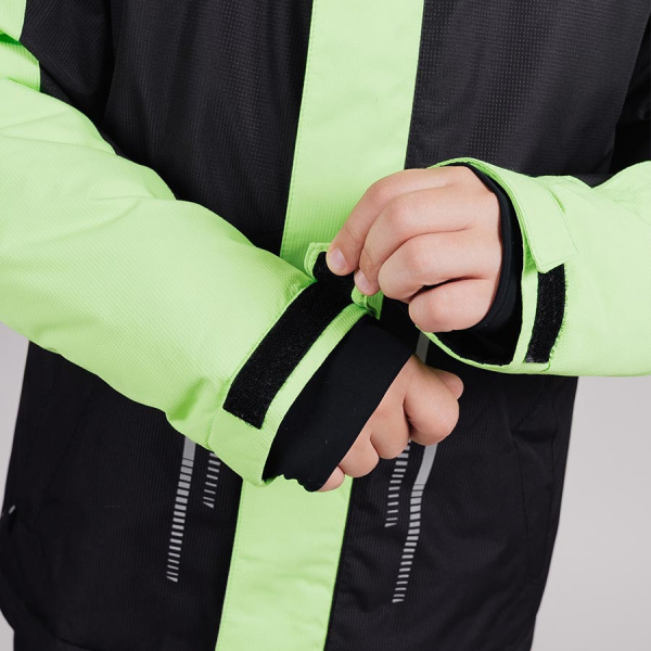 Горнолыжная куртка NORDSKI Jr.Extreme black/lime