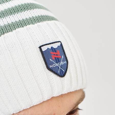 Шапка Nordski Severe Ice Mint/White
