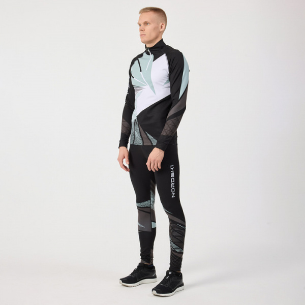 Гоночный костюм Nordski Heat Black/Ice Mint