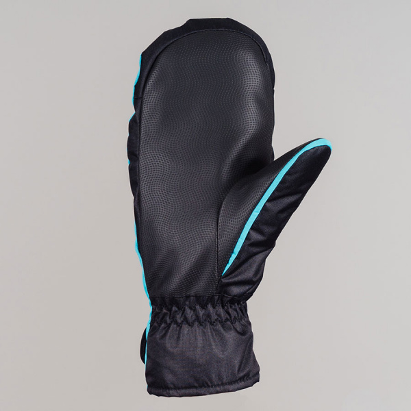 Варежки Nordski Jr.Arctic Black/Aquamarine  Membrane