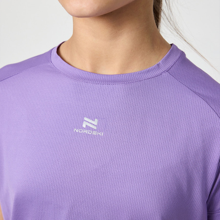 Футболка Nordski Jr. Run 2.0 Purple